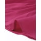 thumbnail image 5 of Vestido midi bohemio INSPIRE CHIC para mujeres con escote cuadrado, mangas cortas, vestido de capas fluido y fruncido, color rosa intenso XS, 5 of 6