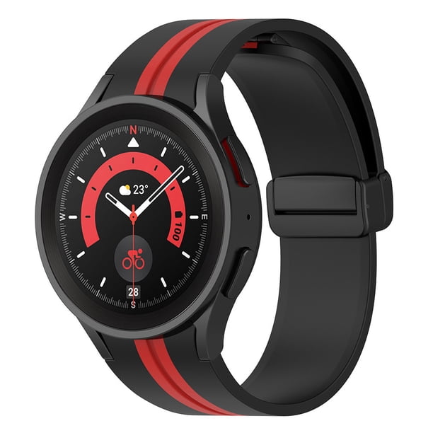 Reemplazo universal de correa de reloj de silicona suave para Samsung Galaxy Watch 5/5 Pro