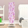 thumbnail image 3 of Birinta 36 Inch Ironing Board Height Adjustable Smooth Edge Good Load-bearing Non-Slip Wear Resistant Ironing Clothes Extra-Wide Clothes  with Folding Legs-Purple, 3 of 9