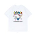 thumbnail image 1 of Sanrio Hello Kitty Printed Cotton T-shirt 2022 Summer Y2k Cartoon Student Versatile Oversize Top Design Retro Clothes Couple, 1 of 7