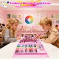 thumbnail image 7 of Faburo 230-Piece Kids Art Set with Double-Sided Trifold Easel, Coloring Drawing Supplies Gift for Kids Boys Girls, 7 of 7