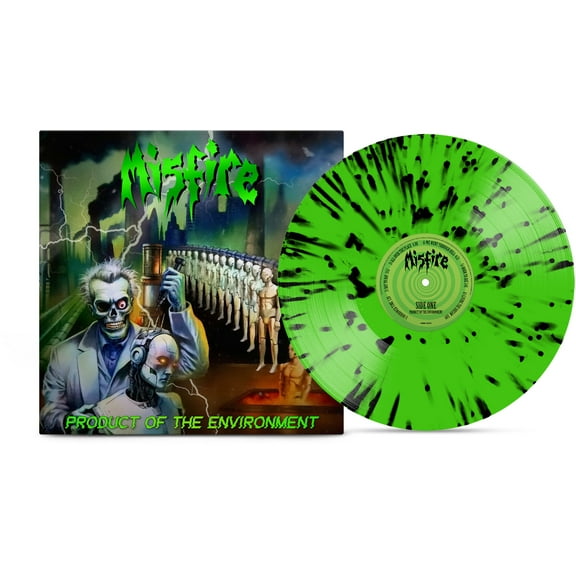 Misfire - Product of the Environment - Black/Green - Music & Performance - Vinyl