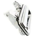 thumbnail image 2 of Exterior Door Handle Compatible with 1990-1995 Toyota 4Runner Front, Passenger Side Extended Cab Pickup Chrome, 2 of 3