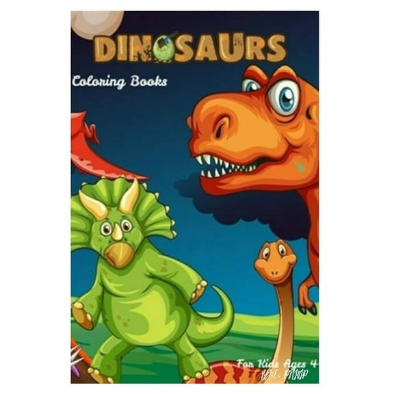 dinosaurs coloring books: book for kids ages 4-8