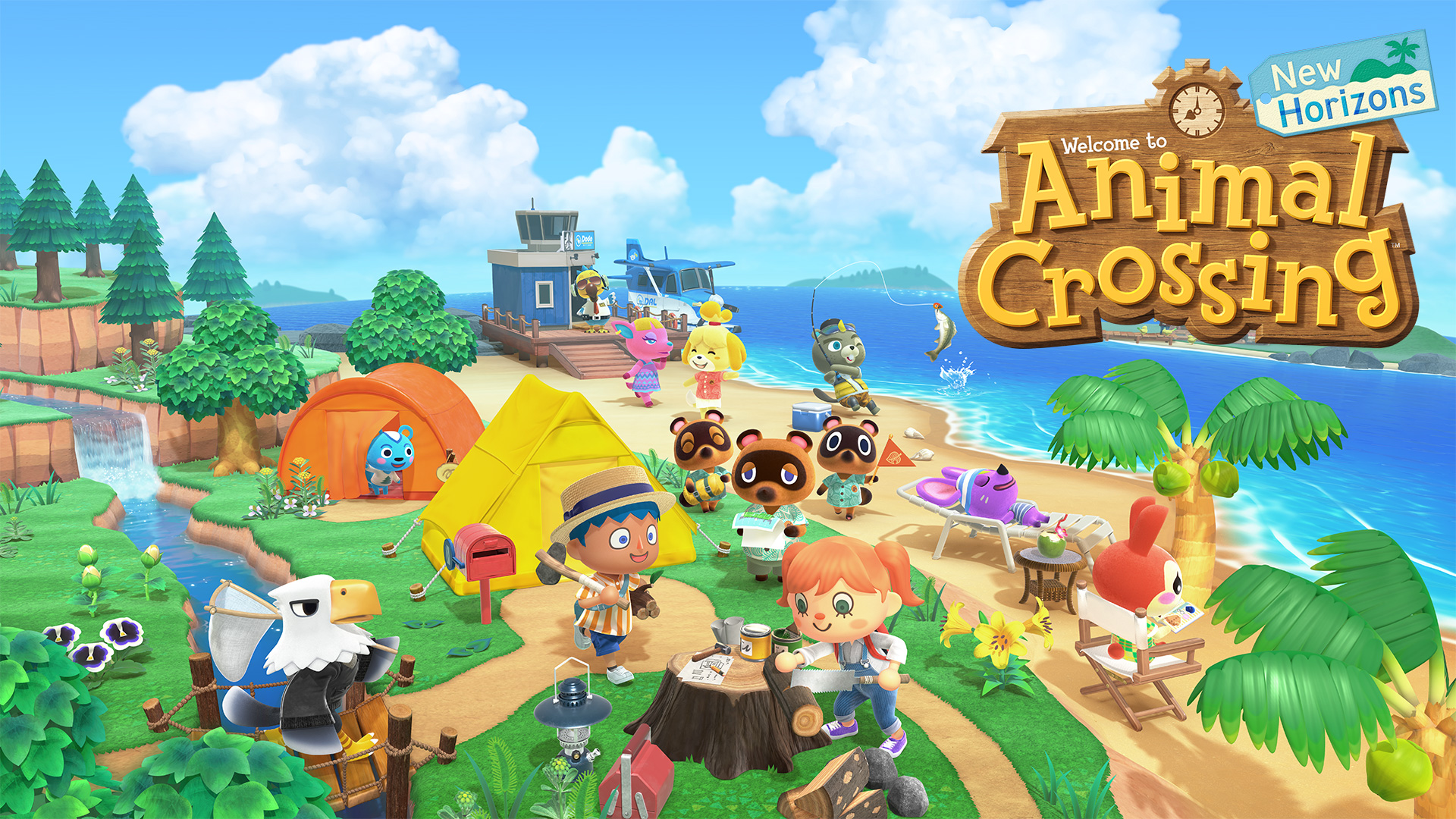 Nintendo Switch™ Lite (Timmy & Tommy’s Aloha Edition) Animal Crossing™: New Horizons Bundle (Full Game Download Included) - image 5 of 10