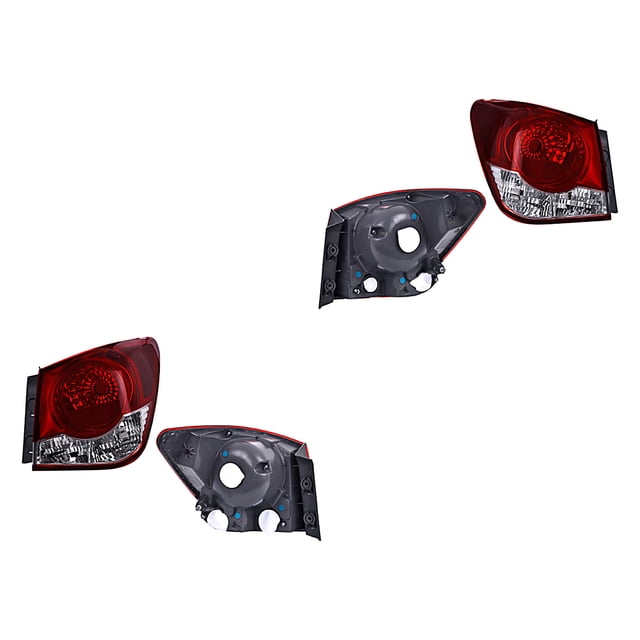 Par de Calaveras Cruze 2010 A 2016 Chevrolet Ext S/Foco DEPO .
