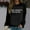 Black, variant on Women's Winter Fashion Sweatshirt Festive Christmas Print Round Neck Top Winged Long Sleeve Cute Sleeve Light Sweatshirt Ladies Zippe Hoodies Active Jacket Women Fuzzy Pullover Women Fashion Sleeve