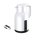 thumbnail image 2 of Calentador de agua de acero inoxidable para botella, taza para beber, hervidor de agua, calentador de agua para botella Blanco, 2 of 9