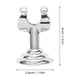 thumbnail image 4 of Soporte de menú portátil de acero inoxidable (3 unidades) para números de mesa, portamenús, portaplatos para restaurantes, 4 of 8