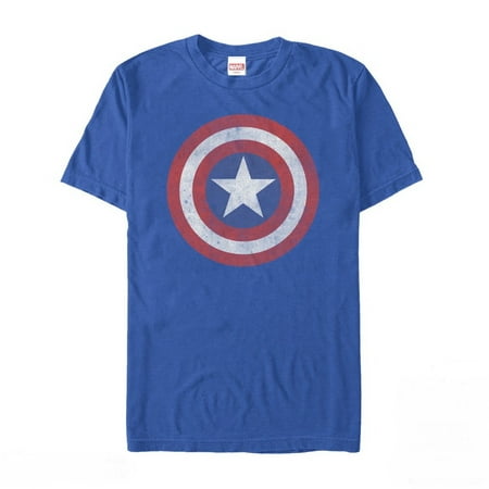 Marvel Men's Captain America Classic Shield T-Shirt