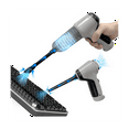 Compressed Air Duster, Keyboard Cleaner, 3In1 Mini Vacuum, Reusable