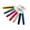 Multi-color, variant on 12 pcs  Aluminum Alloy Multifunction Whistle Mini Emergency Hiking Camping Survival Whistle（random color）