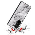 thumbnail image 4 of for Samsung Galaxy Z Fold 5 5G Case, Galaxy Z Fold 5 Leather Case, PU Leather + Hard PC Shell Ultra Thin Slim Durable Protective Phone Case Cover for Samsung Galaxy Z Flip5 5G 2023,Cross-hatch Pattern, 4 of 9