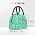 thumbnail image 2 of Salouo Frogs And Aquatic Plants for Insulated Lunch Bag for Women/Men - Leakproof Cooler Tote Bag Organizer - Reusable Lunch Box for Office Picnic Hiking Beach-One Size, 2 of 6