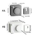 thumbnail image 5 of Retractable Clothesline Wall Mounted Stainless Steel Practical Laundry Rope, 5 of 19