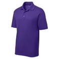 thumbnail image 5 of Yellow Rooster Men's PosiCharge RacerMesh Polo Shirts Purple XL, 5 of 6