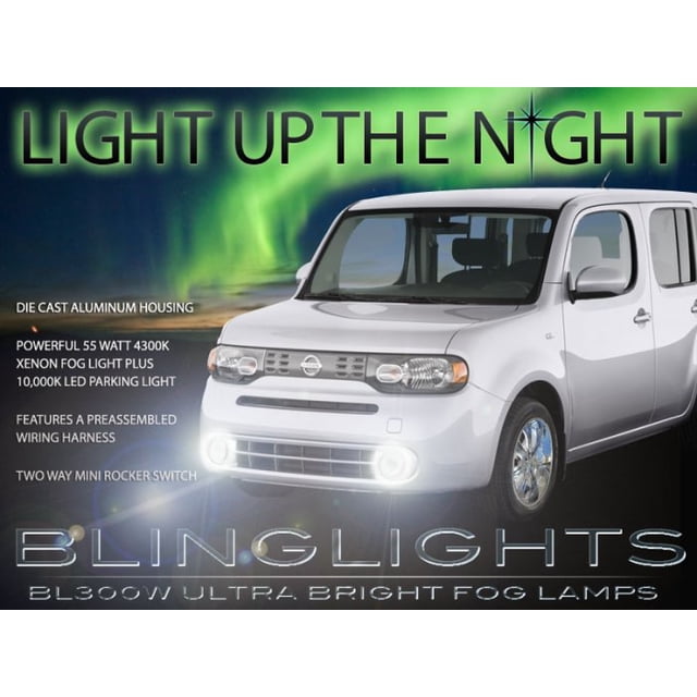 For 2002-2014 Nissan Cube Xenon Fog Lamps Driving Lights Kit Z11 Z12