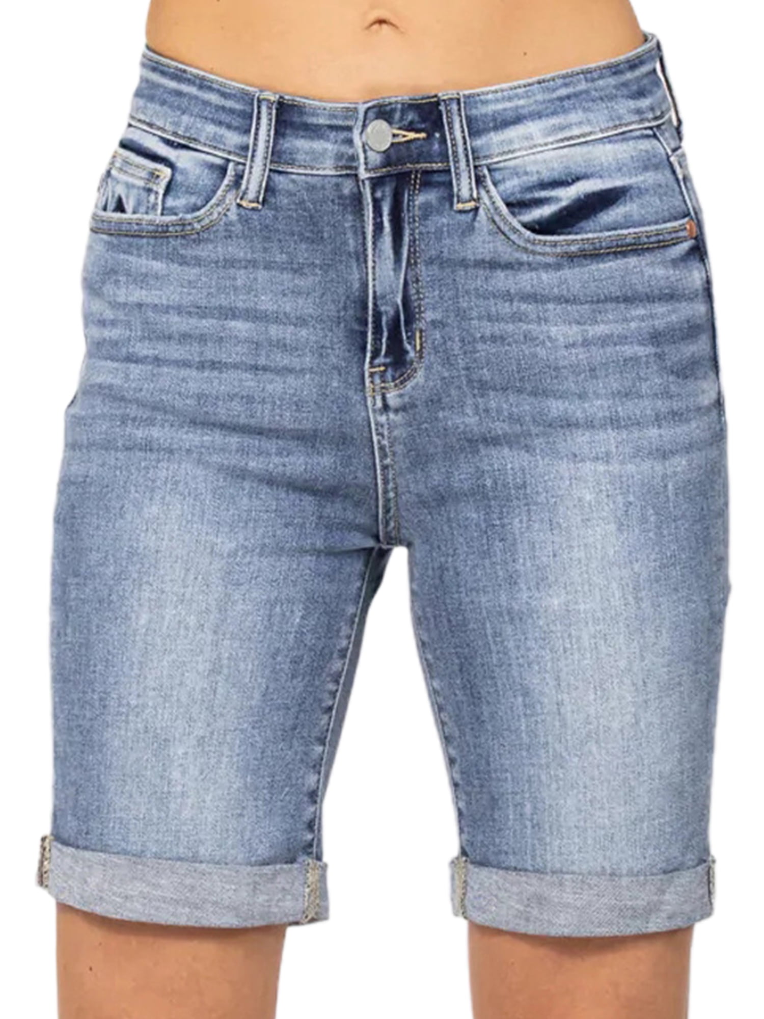 Niuer Ladies Summer Denim Shorts Zipper Short Jeans Bermuda Mini ...