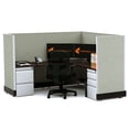 thumbnail image 1 of Workstation Desk 53H Powered Cubicles, 1 of 5