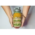 thumbnail image 3 of reCAP® Mason Jars Pour Carry-Loop Lid, Regular Mouth, Natural, 4 Pack, 3 of 9