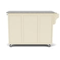 thumbnail image 3 of Homestyles Create-a-Cart Chariot de Cuisine Roulant en Bois, Blanc Cassé, 3 of 10