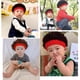 thumbnail image 3 of Pelucas para niños pequeños Trenzas de pelo africano Sombrero Hobo Científico loco Rasta Cavernícola Hecho a mano Invierno Tejido Gorro cálido Regalo Fiesta divertida Gorro Niños ROJO ER, 3 of 5