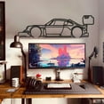 thumbnail image 5 of LaModaHome 911 Pikes Peak Metal Silhouette Wall Art, 5 of 5