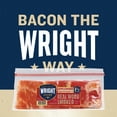 Wright Brand Thick Cut Applewood Real Wood Smoked Bacon, 24 oz