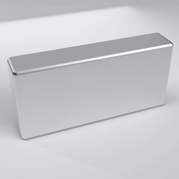 Spencer Large Strong Rare Earth Neodymium Magnets Heavy Duty Block Magnets Powerful Permanent Rectangular Magnets - 50 x 25 x 10 mm