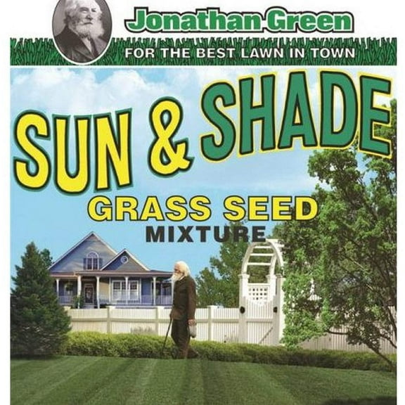 Jonathan Green Sun and Shade Grass Seed Turf - Hardy, Partial Shade - 25 lb, 18750 sq ft