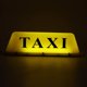 thumbnail image 3 of Luz de taxi de 12 V (amarilla), lámparas de señalización universales Bombillas LED magnéticas para techo de automóvil superbrillantes Luz de parabrisas Cabina con disco de succión Base sellada Práct, 3 of 5