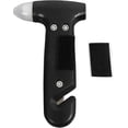 thumbnail image 4 of Emergency Hammer Window Breaker Hammer Rescue Hammer Automobile Car Rescue Hammer Seat Belt Cutter Black, 4 of 5