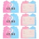 thumbnail image 1 of 32 tarjetas de invitación para revelar el género del bebé. Invitaciones para fiesta de baby shower., 1 of 6