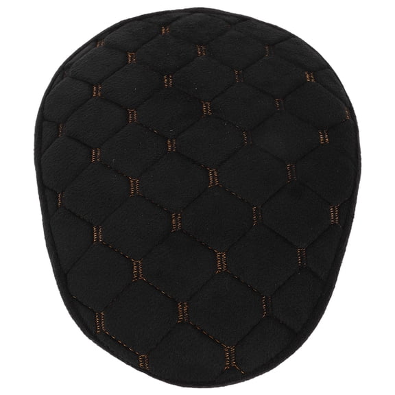 BESTYASH Thick Black Plush Seat Cover for Motorcycles and , Soft Winter for Cold Weather