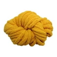 thumbnail image 4 of Abbraccia Chunky Chenille Yarn Acrylic Fibers Gauge 7 Jumbo Giant Washable Bulky Yarn Thick Yarn for Sofa Throw Crocheting Hat Blanket Ginger, 4 of 10