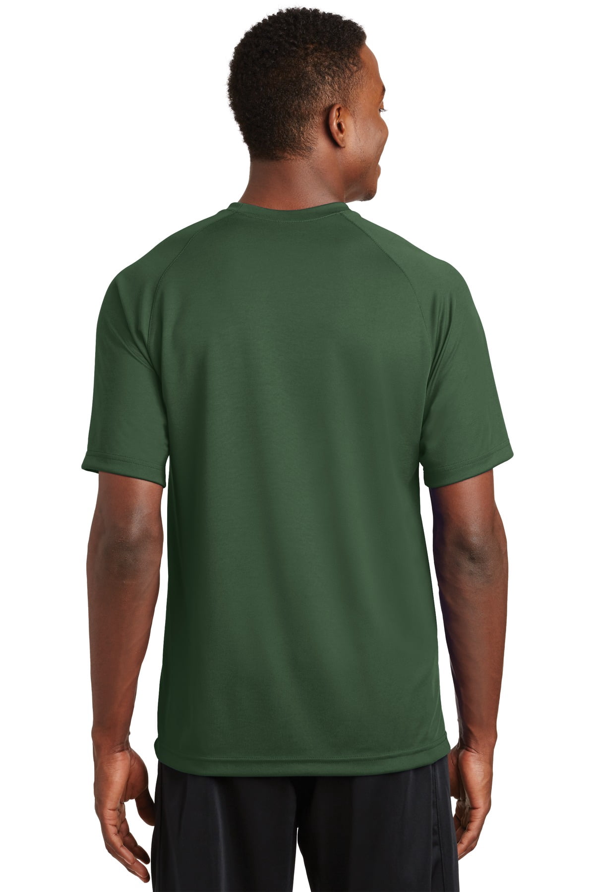 Sport-Tek T473 Dry Zone Short Sleeve Raglan T-Shirt - Walmart.com