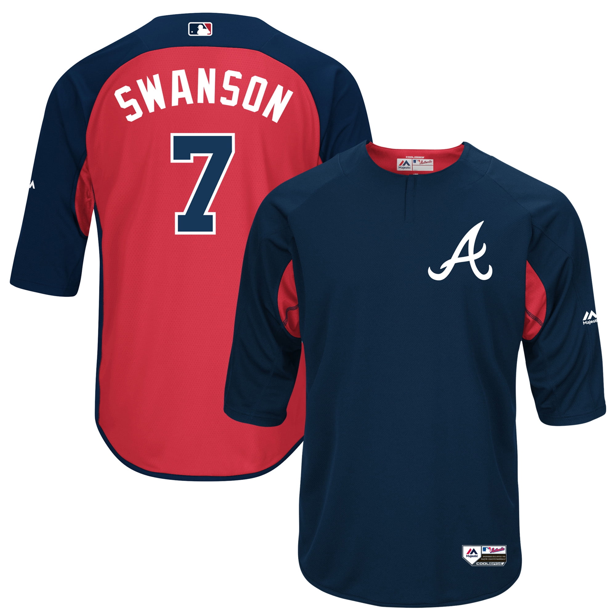 swanson braves jersey