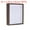Brown, variant on Unique Bargains 10x10 Shadow Box Frame Wooden Dried Flower Display Stand Floating Photo Frame Natural Color