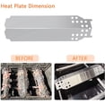 thumbnail image 7 of Quickflame 2-Pack Stainless Steel Replacement Heat Plates for Charbroil Classic 280 2-Burner, G215-0203-W, 7 of 7