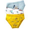thumbnail image 1 of Kids Underwear Cotton Stretch 3 Pairs Car Pattern Boxer Brief Boxer Underwear, 1 of 10