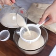 thumbnail image 2 of 2pcs Ultra Fine Mesh Strainer Soybean Milk Strainer Fine Mesh Sieve Kitchen Juice Strainer, 2 of 8