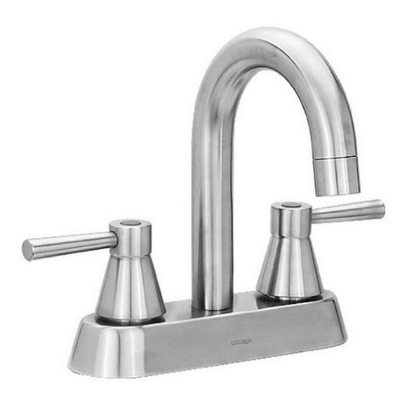 Mezcladora Para Lavabo 4" Acero Inoxidable Urrea 73Inox plateado 1 Urrea 73INOX