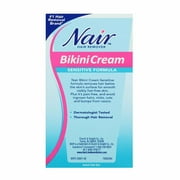 Nair Hair Remover Bikini Cream, Green Tea Sensitive Formula, 1.7 oz, 2 Pack