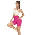 thumbnail image 5 of Dealovy Biker Shorts for Women Workout out Leggings Fitness Sports Running Yoga Athletic Shorts with Pockets, 5 of 9