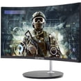 thumbnail image 2 of Sceptre C249W-1920R Monitor LED Curvo de 24" para Juegos de 75 Hz Altavoces HDMI DisplayPort VGA de 1080P Metal Ultrafino Negro 2018, 2 of 5