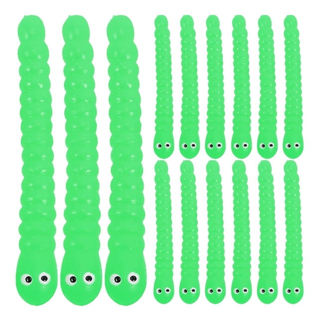 KAKOWELY 20 juguetes de descompresión elásticos, juguetes de orugas, juguetes sensoriales para aliviar la ansiedad.