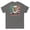 Charcoal, variant on Unisex classic tee Printed in Back US Flag and Eagle Choose from 60 Designs (Royal, XL)
