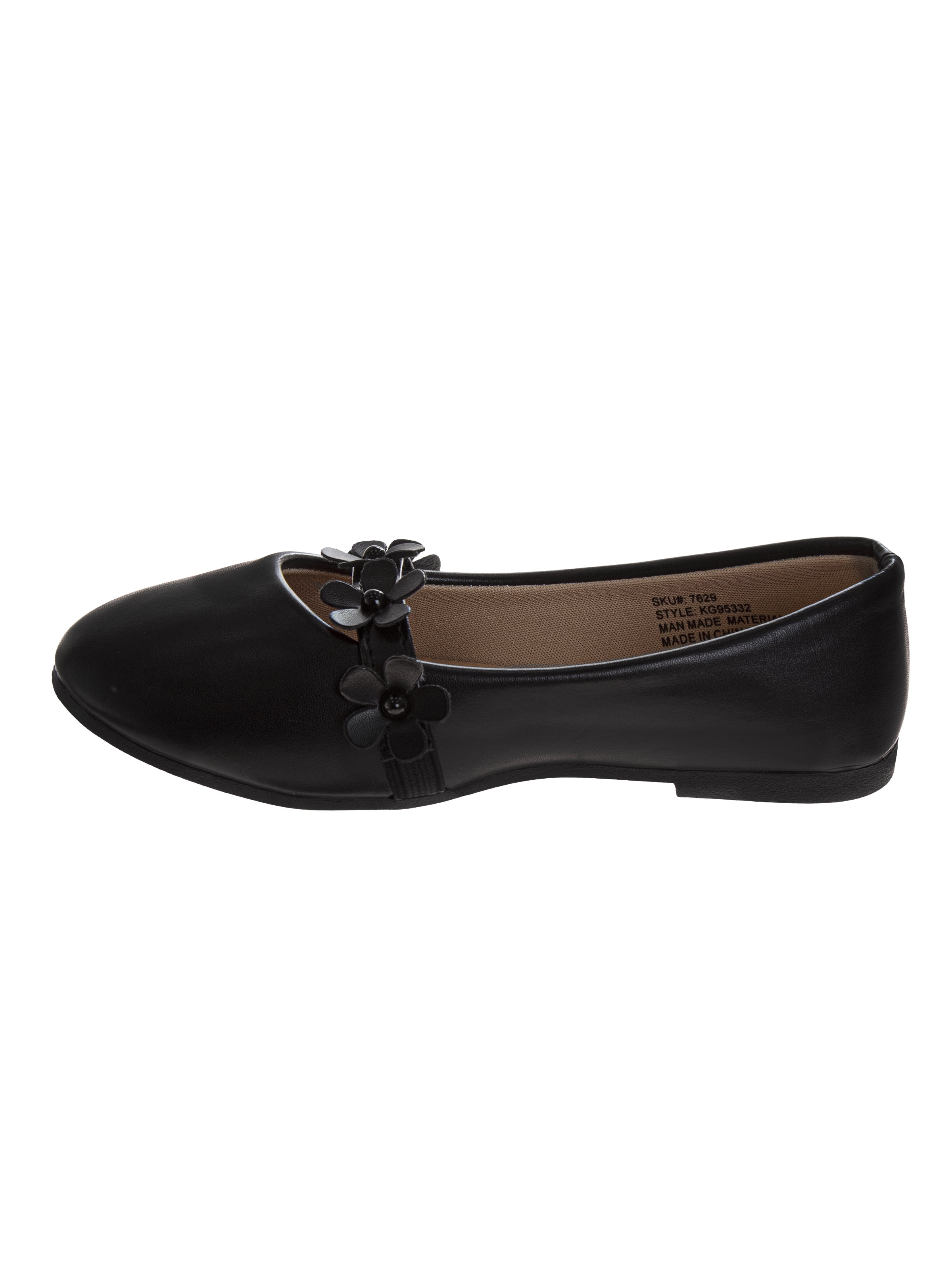 Kensie Girl Little and Big Girls Embellished Ballet Flats