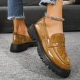 thumbnail image 5 of Bnwani Low Heel Boots Women Toe Ankle Fleece Comfortable Casual Boot Brown Size 9.5, 5 of 7