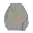 thumbnail image 3 of Hoodies for Men Pullover Graphic Hoodies for Men Mens Fashion Casual Letter Part Print Hooded Pullover Long Sleeve Hooded Sweater, 3 of 8